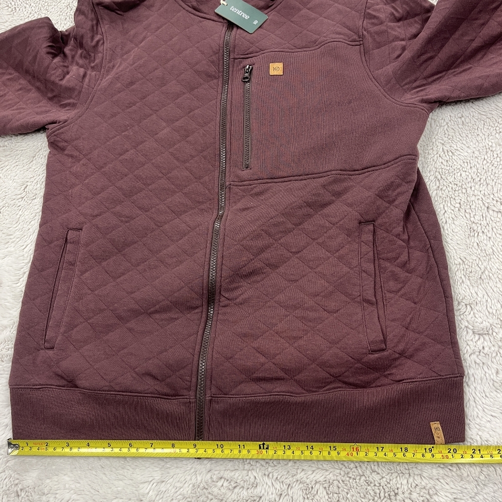 Tentree | Quilted Full Zip • Organic Cotton | Size Large | NWT - Picture 10 of 16